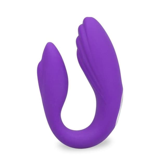 Cooler Lila Fjärrkontroll Couples Vibrator