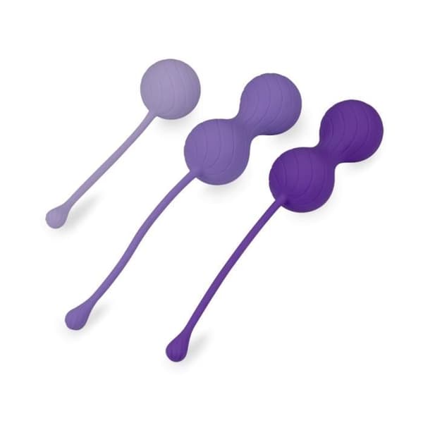 Set med 3 Alice Violet geishabollar