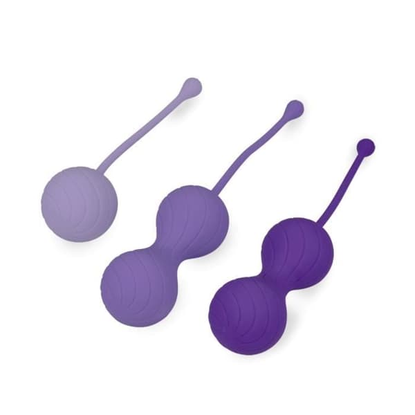 Set med 3 Alice Violet geishabollar
