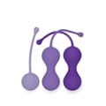 Miniatyrbild 1 av 4: Set med 3 Alice Violet geishabollar