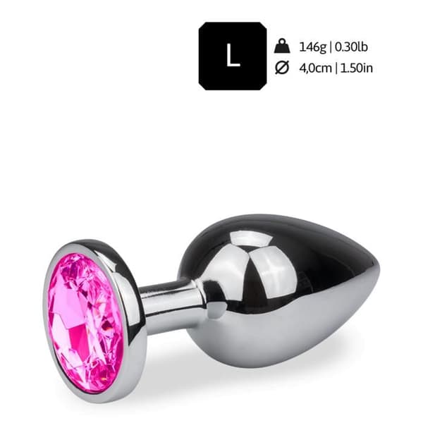 Bijou anal rosabud - L - 8 färger