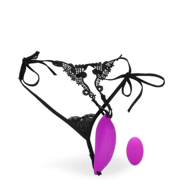 Penelope vibrerande och masserande trosor - LOVE AND VIBES Purple Collection
