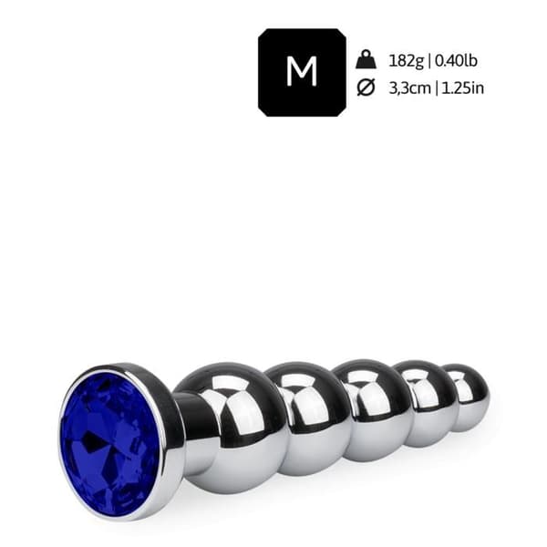 Bijou anal rosebud chapelet - 7 färger