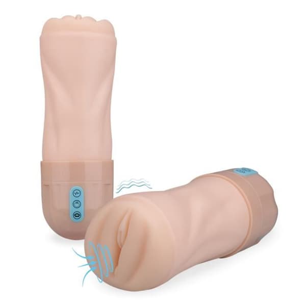 Male Masturbator for Men realistisk artificiell vagina sug och vibrerande Brianna - LOVE AND VIBES Collection