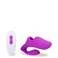 Miniatyrbild 1 av 4: Fjärrstyrd vibrerande finger dubbelstimulering Ginger - LOVE AND VIBES Purple Collection