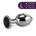 Miniatyrbild 1 av 2: Anal Jewel Rosebud 275gr L -Onyx