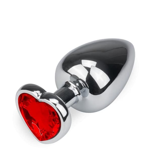 Bijou anal rosebud coeur L - 7 färger