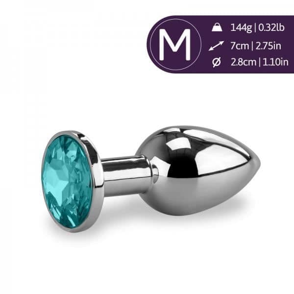 Anal Jewel Rosebud 140gr Liten-Turkos