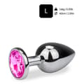 Miniatyrbild 2 av 2: Anal Jewel Rosebud 275gr L-Quartz Rose