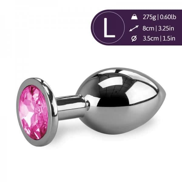 Anal Jewel Rosebud 275gr L-Quartz Rose
