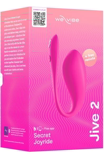 We-Vibe Jive 2 Electric Pink Fjernstyret vibrator