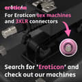 Miniatyrbild 7 av 7: Eroticon Double Extension 52 cm – 3XLR Tillbehör för Två Dildos – För Dubbla Njutningspunkter, Avancerad Stimulans & Kreativa Positioner