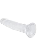 Miniatyrbild 4 av 4: Anal Dildo Transparent 16 cm Analdildo