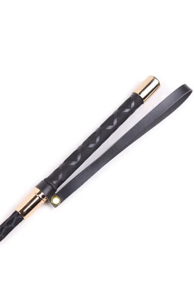 Classic Crop Black 45 cm Ridepisk