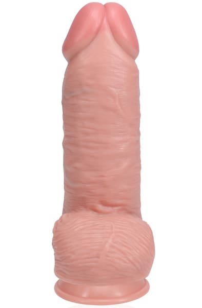 Realrock Extra Thick Dildo 20,3 cm Realistisk dildo