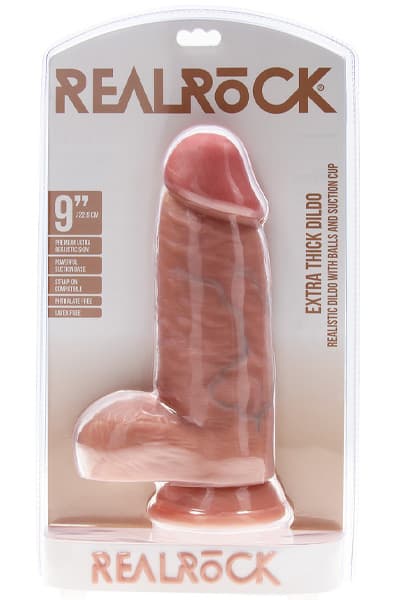 Realrock Extra Thick Dildo 23 cm Realistisk dildo