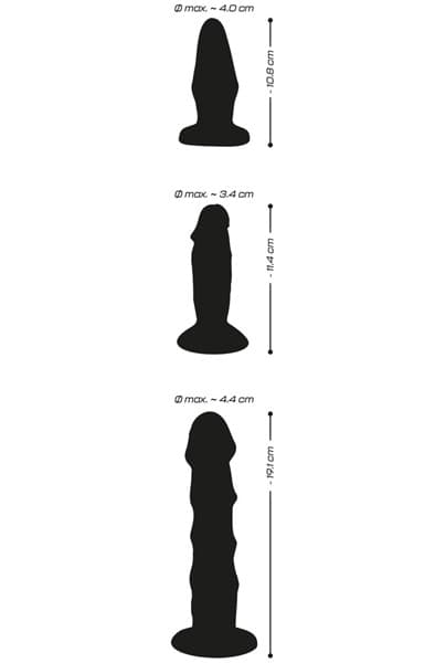 Crystal Clear Anal Training Set Anaplugger pakke