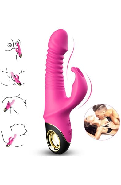 Zing Vibrating Rabbit Dildo 22,5 cm Rabbitdildoer