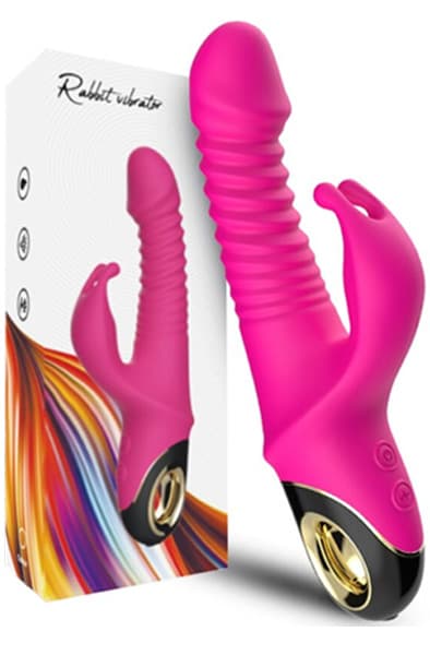 Zing Vibrating Rabbit Dildo 22,5 cm Rabbitdildoer