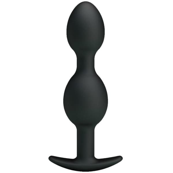 PRETTY LOVE BOTTOM – SILICONE ANAL BALLS 12.5 CM – SORT