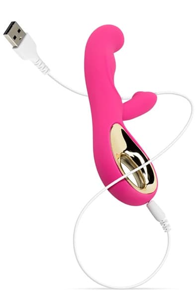 Easytoys Tarzan Vibrator Pink 19 cm Rabbit vibrator