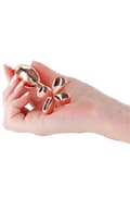 Miniatyrbilde 2 av 4: NS Novelties Rear Assets Clover Rose Gold Analplugg