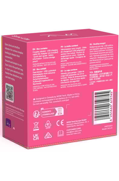 We-Vibe Sync Lite Pink Vibrator til par