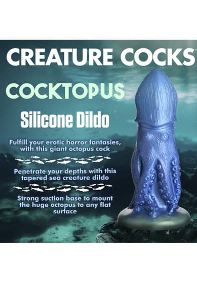 Cocktopus Octopus Silicone Dildo 21 cm Monster dildo