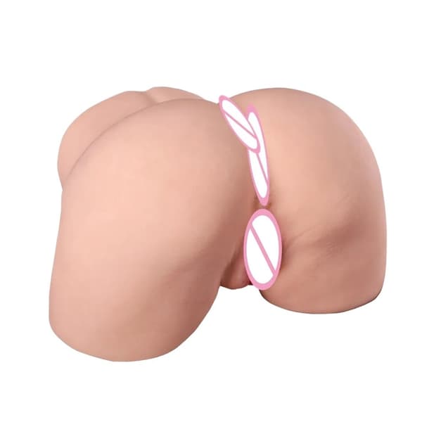 Manlig Masturbator, Realistisk Design, Dubbla Tight Öppningar, 15kg