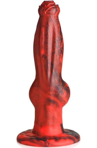 Hel-Wolf Thrusting & Vibrating Dildo 22 cm Dragon dildo