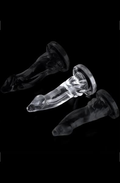 Banka Transparent Dildo 22 cm Dildo