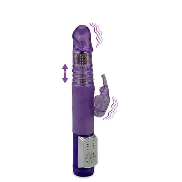 Rabbit Vibrator kommer &amp; kommer Butterfly Prince
