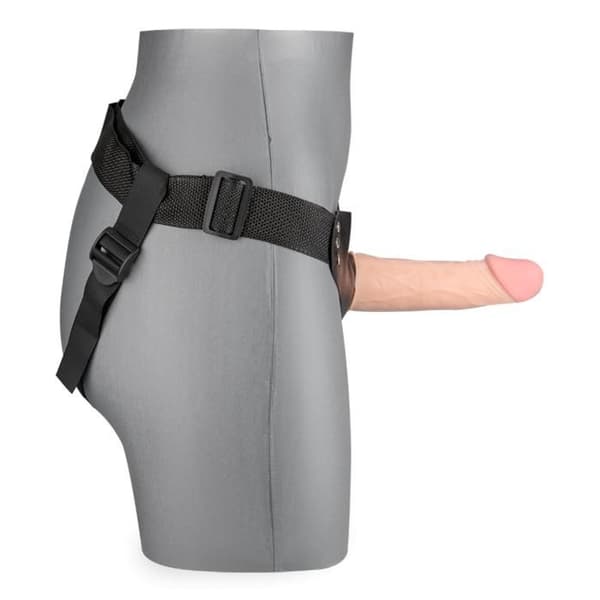 Ihålig strap-on dildo - Nathan - Medium - Anal - TPR och ABS