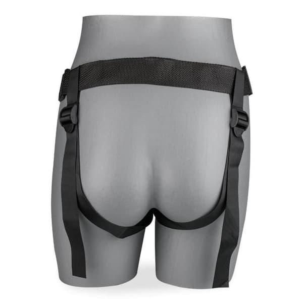 Ihålig strap-on dildo - Nathan - Medium - Anal - TPR och ABS
