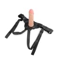 Miniatyrbild 6 av 6: Ihålig strap-on dildo - Nathan - Medium - Anal - TPR och ABS