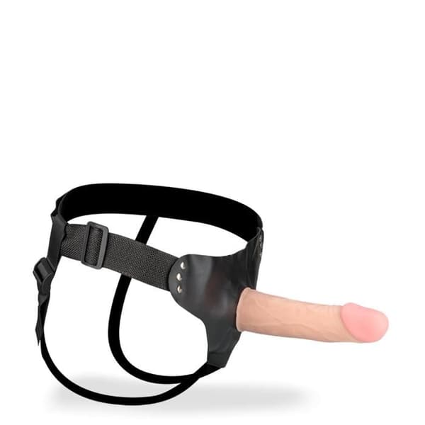 Ihålig strap-on dildo - Nathan - Medium - Anal - TPR och ABS