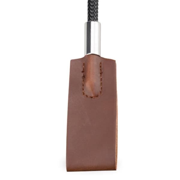 BDSM piska i läderimitation 44,0cm - LOVE AND VIBES Collection