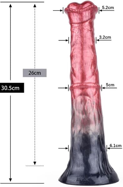 Bad Demon Dili Dildo 30,5 cm Dragon dildo