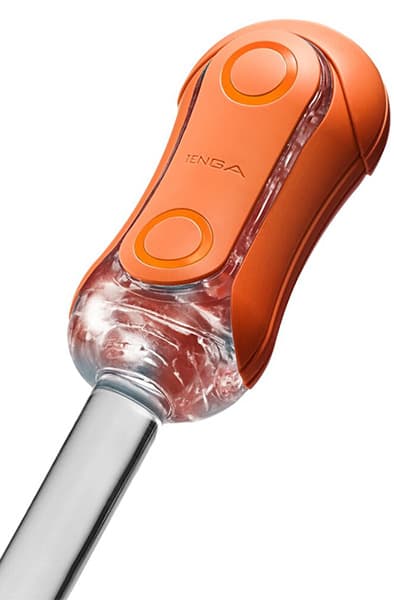 Tenga Flip Orb Pastaio Sunset Orange Masturbator