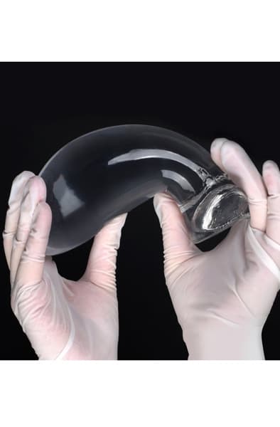 Eggplay Clear Transparent Plug XL 18,5 cm XL Buttplug