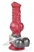 Miniatyrbilde 4 av 6: Furry Ejaculator Wolf Squirt Dildo 21 cm Dragon dildo