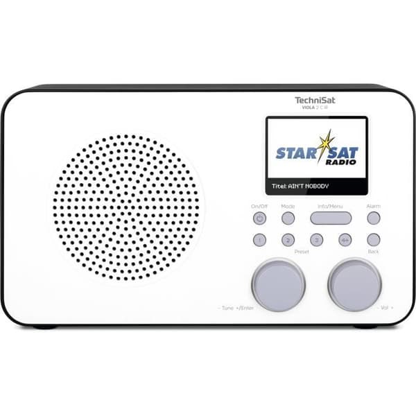 TechniSat VIOLA 2 C IR. Radio: Internet, Tunertyp: Analog och digital, Typ av band som stöds: DAB+,FM. Kraft