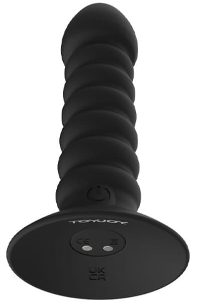 ToyJoy Vibrating Anal Plug Medium Analplugg med vibrator