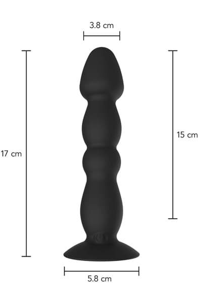 ToyJoy Vibrating Anal Plug Large 17 cm Analplugg med vibrator