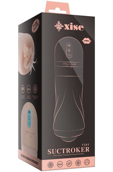 Sucktroker 2.0 Sucking & Vibrating Masturbator Automatisk masturbatr