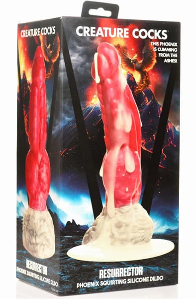 Resurrector Phoenix Squirting Silicone Dildo 23 cm Dragon dildo