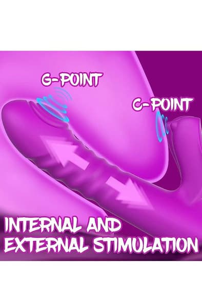 Engily Ross Fenyx Vibe With Thrusting & Pulse Rabbit vibrator