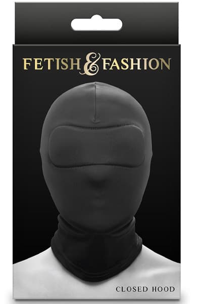 Fetish & Fashion Closed Hood Black BDSM maske