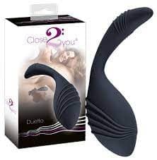 Analdildo Duetto svart