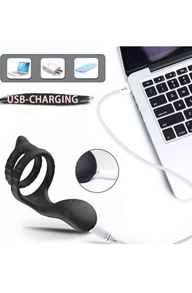 Multi Cockring With G-Spot For Ultimate Orgasm Penisring med vibrator